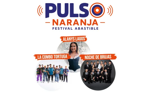 Show de Festival “Pulso Naranja” en Gran Arena Monticello