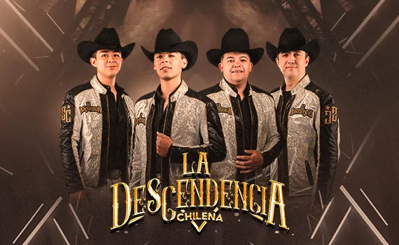 Show de LA DESCENDENCIA CHILENA en Gran Arena Monticello
