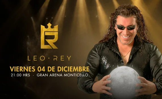 Show de Leo Rey en Gran Arena Monticello