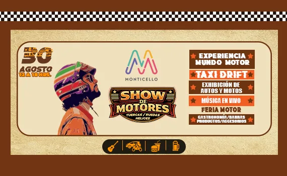Show de Show de Motores en Gran Arena Monticello